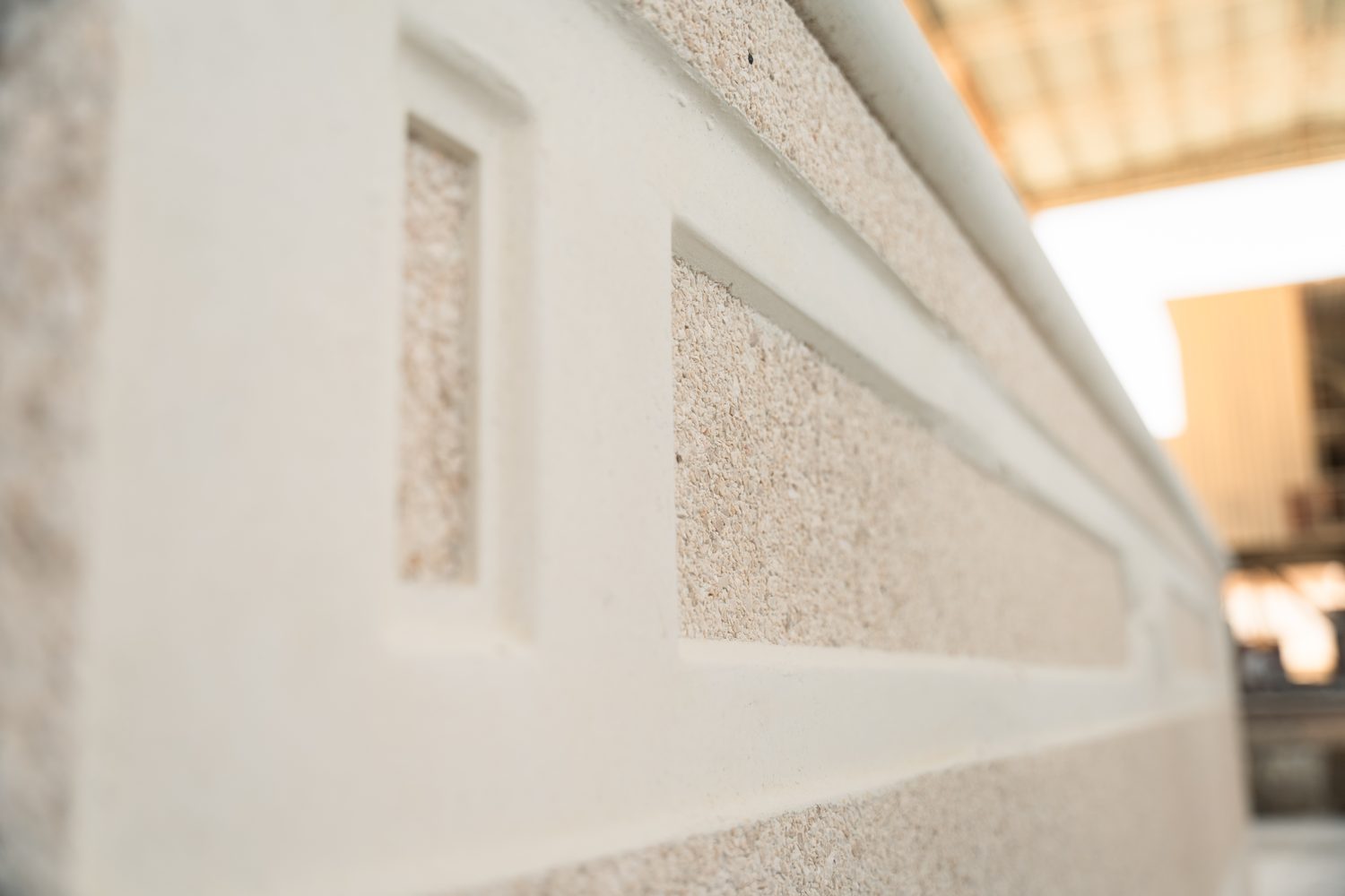 Exposed aggregate concrete finish