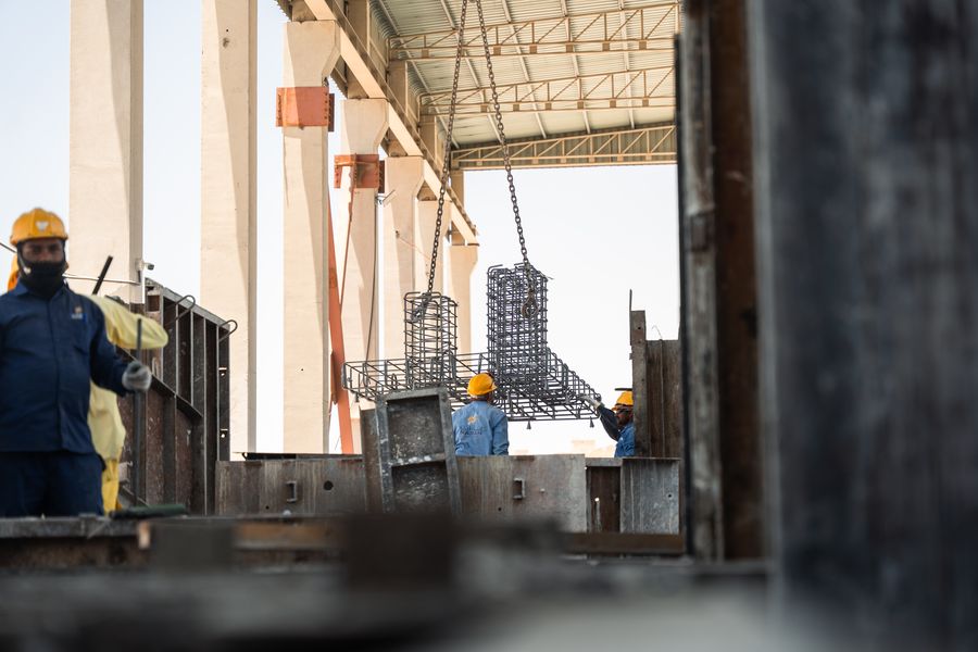 Structural columns in production