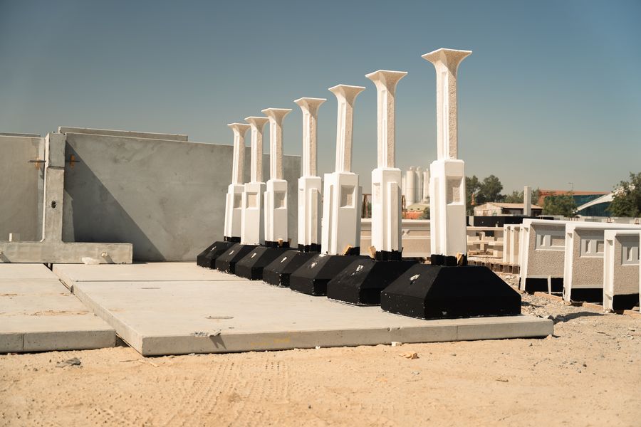 Precast columns