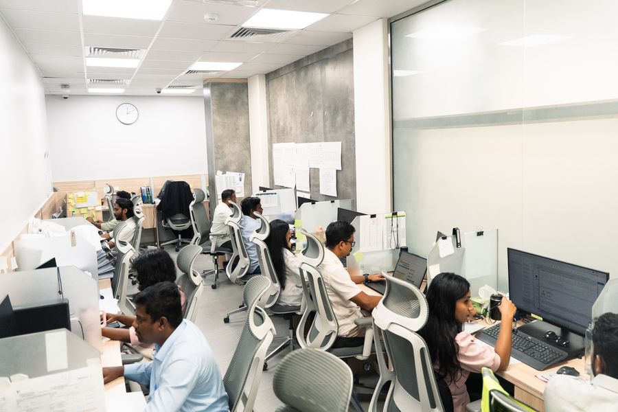 Design office and QC lab