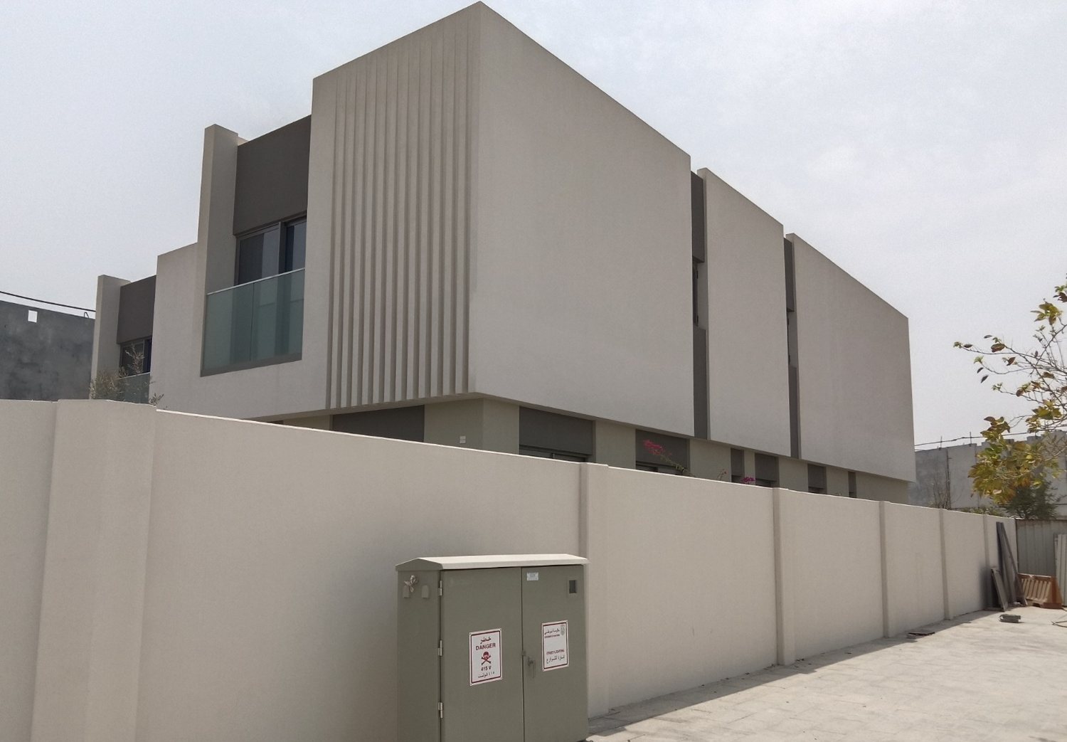 Precast boundary wall panels