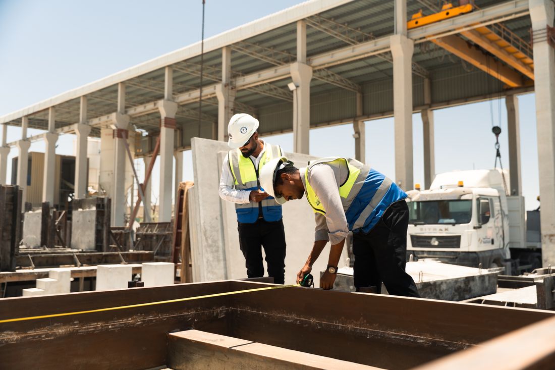 Industrial precast facility project