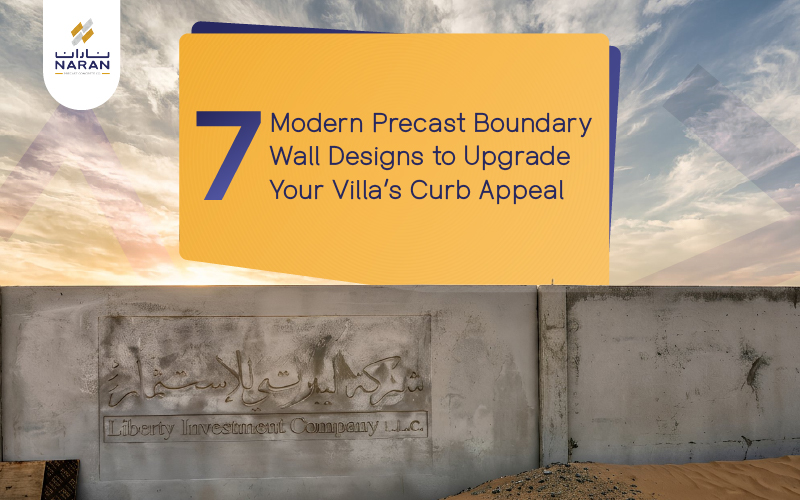 7 Modern Precast Boundary Wall Designs to Upgrade Your Villa’s Curb Appeal