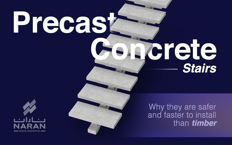 Precast Concrete Stairs: Why They Are Safer and Faster to Install Than Timber