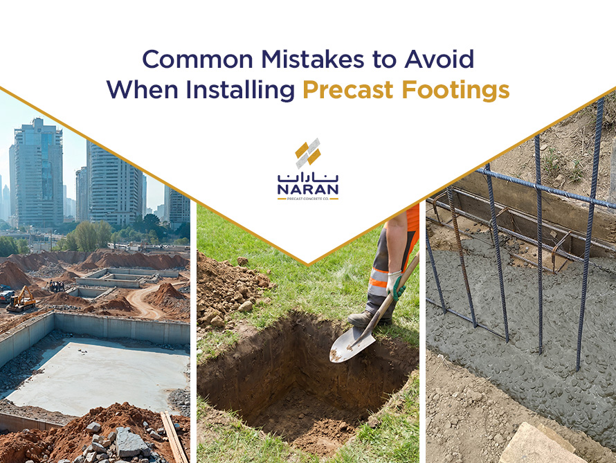 Common Mistakes to Avoid When Installing Precast Footings