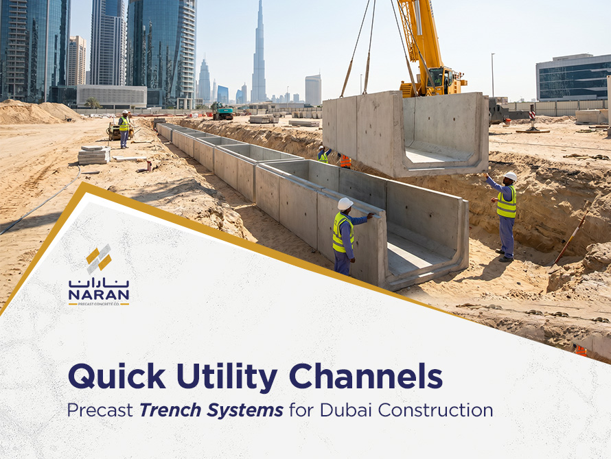 Quick Utility Channels: Precast Trench Systems for Dubai Construction